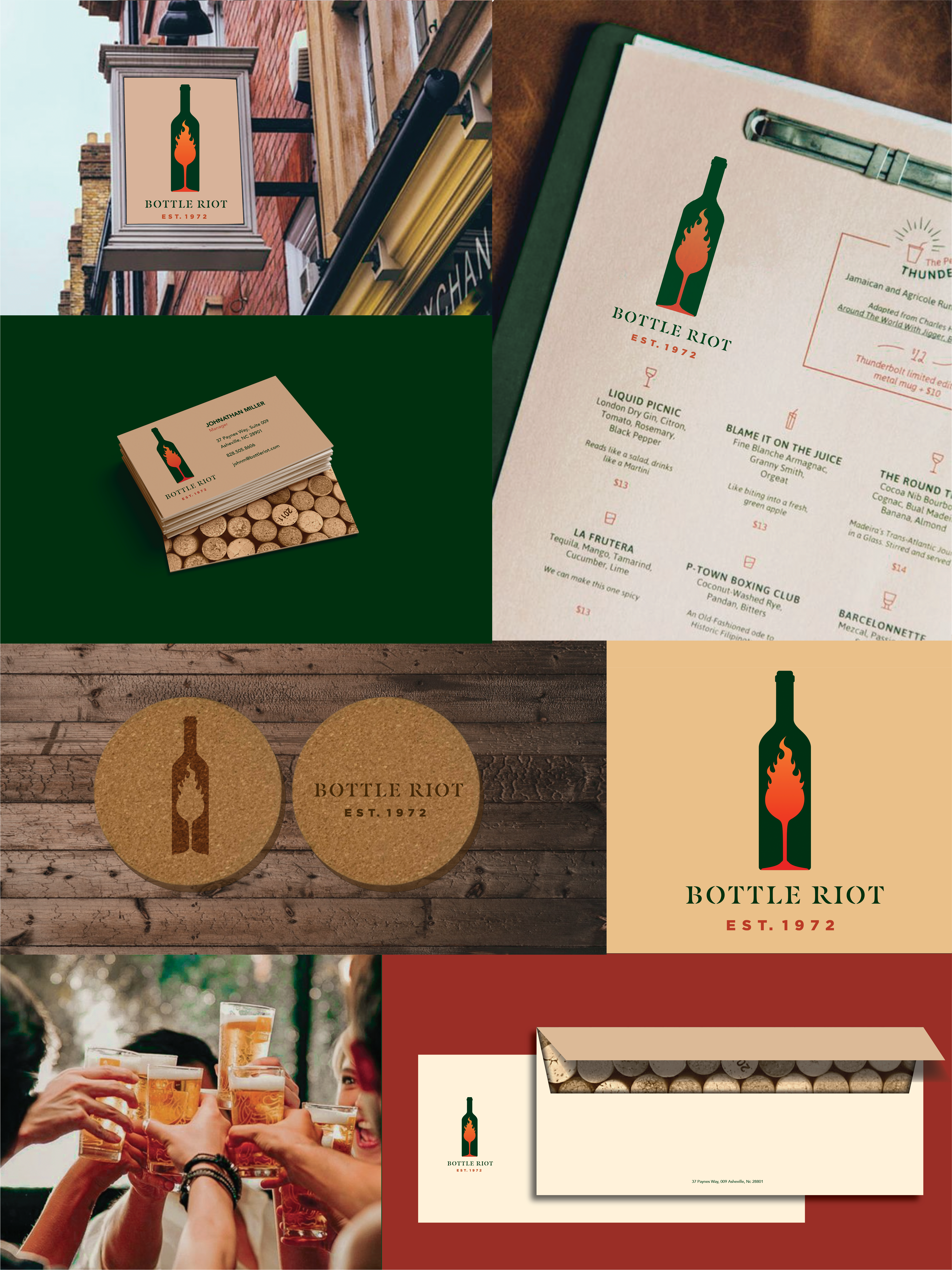 Bottle Riot Brand Board